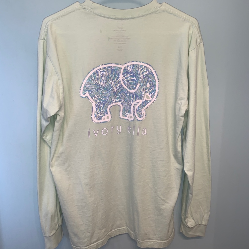Ivory Ella Long Sleeve T Shirt Size Medium